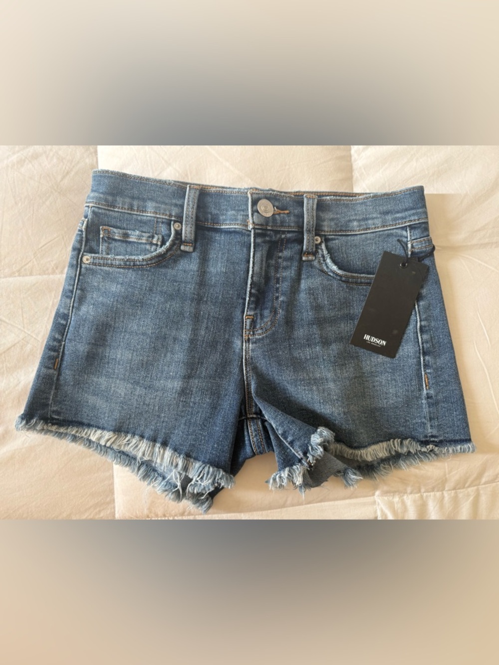 Hudson Gemma Denim Cutoff Jean Shorts. Size 25